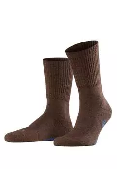 Носки Walkie Light unisex anatomical plush sole FALKE, цвет dark brown 5450