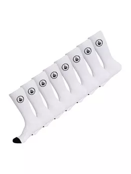 Носки Wave Hawaii Socks Cotton Crew, белый