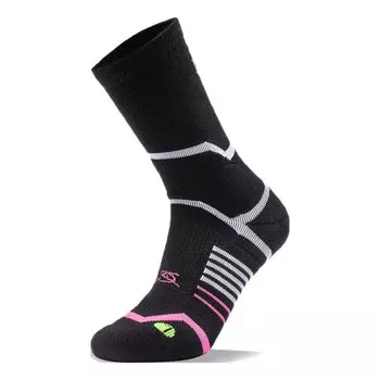 Носки way of wade mid cut basketball socks 'black' Li-Ning, черный