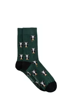Носки WE Fashion, темно-зеленый