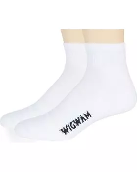 Носки Wigwam Cool Lite Quarter, 2-Pack, белый