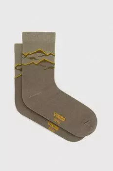 Носки викингов Viking, зеленый