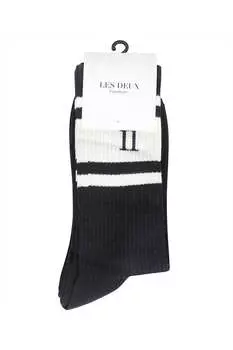 Носки William с логотипом из смесового хлопка Les Deux, синий