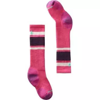 Носки Wintersport Full Cushion Stripe OTC — детские Smartwool, цвет Power Pink