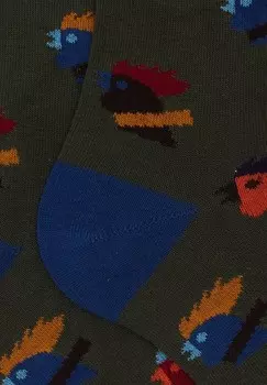 Носки WITH HEN MOTIF Gallo, зеленый