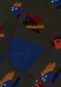 Носки WITH HEN MOTIF Gallo, зеленый