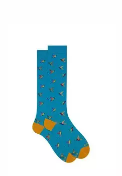 Носки WITH PARROT Gallo, светло-голубой