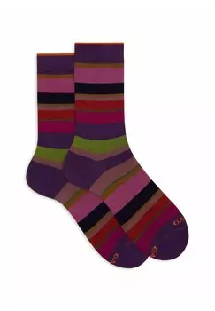 Носки WITH STRIPES Gallo, фиолетовый