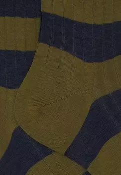 Носки WITH TWO-TONE STRIPES Gallo, зеленый