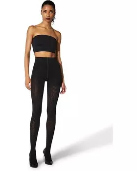 Носки Wolford Merino Dot Tights, черный