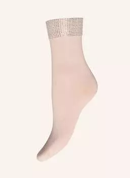 Носки Wolford SERGIO ROSSI X WOLFORD CRYSTAL, нюд