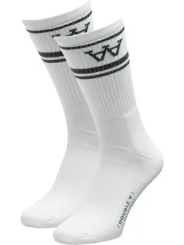 Носки WOOD WOOD, цвет white/green