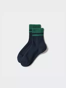 Носки ворсовые, с подкладкой Uniqlo, цвет 69 синий