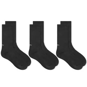 Носки Wtaps Skivvies 05 3 шт Sock, черный