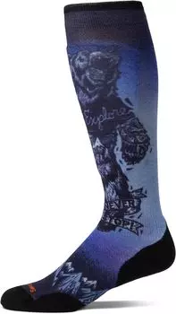 Носки выше икры с принтом Ski Targeted Cushion Always Explore Smartwool, цвет Multicolor