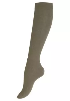 Носки выше колена 3 PAAR Cotton Prime, коричневый