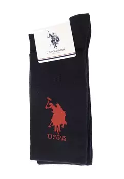 Носки выше колена 6 PACK LOGO SOLID U.S. Polo Assn., мультиколор