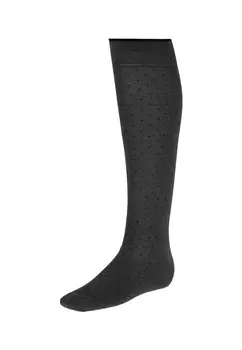 Носки выше колена Boggi Milano, темно-серый
