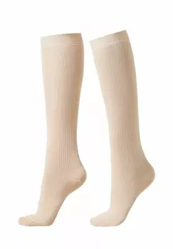 Носки выше колена Calzedonia, бежевый