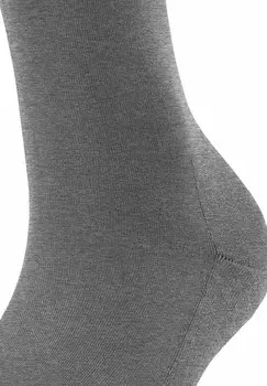 Носки выше колена ClimaWool business & casual FALKE, цвет Mottled Light Grey