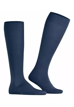 Носки выше колена CLIMAWOOL BUSINESS & CASUAL FALKE, синий