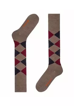 Носки выше колена EDINBURGH Burlington, светло-коричневый