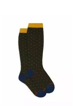 Носки выше колена Gallo, зеленый