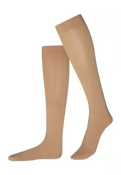 Носки выше колена ITEM TRANSLUCENT DEN ITEM m6, бежевый