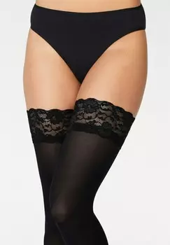 Носки выше колена LASCANA, черный