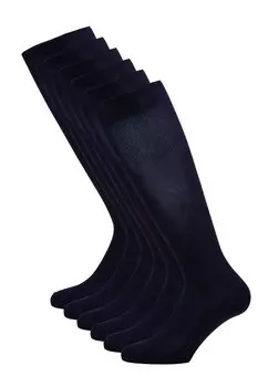 Носки выше колена PACK DA 6 PAIA Golden Lady, синий