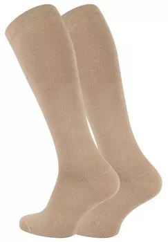 Носки выше колена STTZ UND REISE MIT KOMPRESSIONSEFFEKT Cotton Prime, бежевый