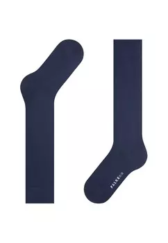 Носки выше колена TOUCH FALKE, темно-синий