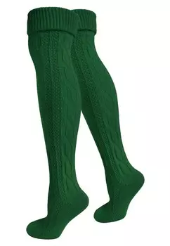 Носки выше колена TRADITIONAL KNEE TRACHTEN GARBS Normani, темно-зеленый
