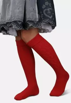 Носки выше колена TRADITIONAL KNEE TRACHTEN GARBS Normani, красный