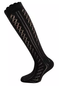 Носки выше колена TRAFORATO Ewers, черный