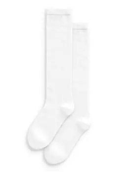 Носки выше колена TWO PACK Next, белый
