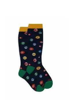 Носки выше колена WITH MOTIF Gallo, синий