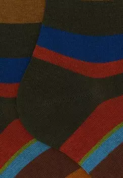 Носки выше колена WITH STRIPES Gallo, зеленый