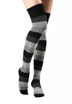 Носки выше колена Yenita, светло-серый