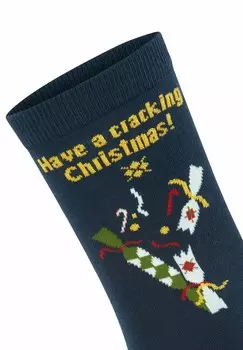 Носки X-MAS CRACKER Burlington, темно-синий