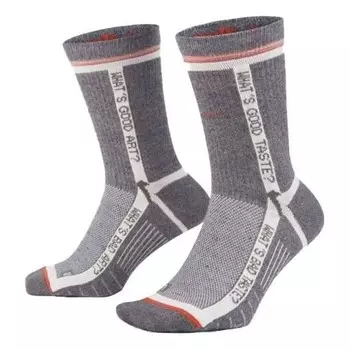Носки x off-white socks 'grey orange'' Nike, мультиколор