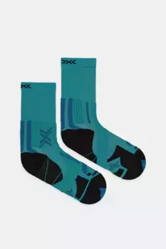 Носки X-Socks Trailrun Perform Crew, бирюзовый