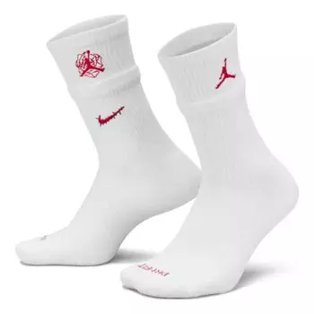 Носки x Teyana Taylor мягкие носки для экипажа Air Jordan, белый
