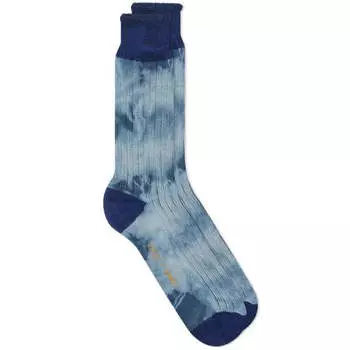 Носки Ymc Tie Dye, синий