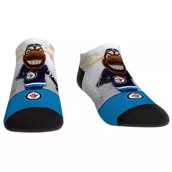 Носки Youth Rock Em Winnipeg Jets Mascot Walkout Низкие носки Unbranded