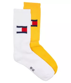 Носки желтые Tommy Jeans, 2 пары