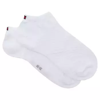 Носки женские, 2 пары, кроссовки 2р cf2y Tommy Hilfiger, белый