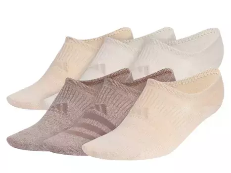Носки женские Adidas Superlite 3.0 No Show - 6 пар, разноцветные