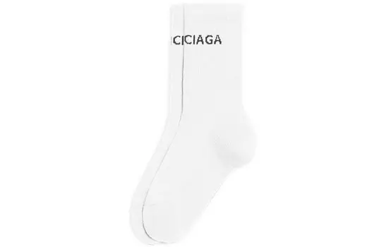 Носки женские Balenciaga, белый