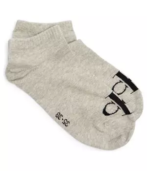 Носки женские Calvin Klein Jeans короткие 2 пары, серый